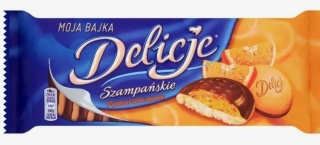 Delicje Szampańskie Pomarańczowe 147 g