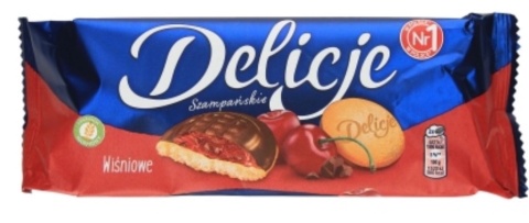 Delicje Szampańskie Wiśniowe 147 g