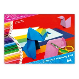 Blok rysunkowy A4 kolorowy 20k Starpak (170794)
