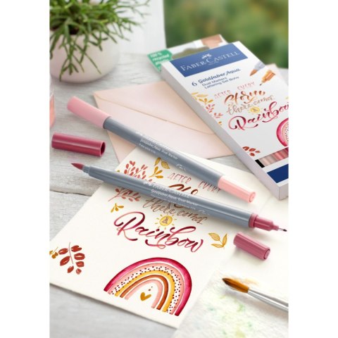 Flamaster akwarelowy dwustronny GOLDFABER Faber Castell (164518 FC)