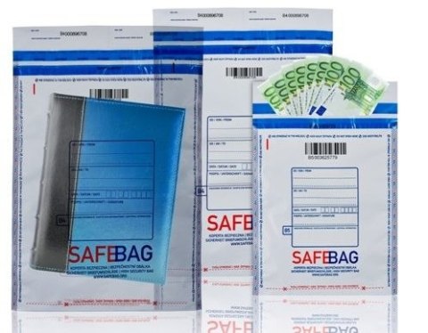 Koperta bezpieczna SafeBag K70 [mm:] 160x245 Bong 100 sztuk