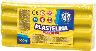 Plastelina 1 kol. żółta 500g Astra