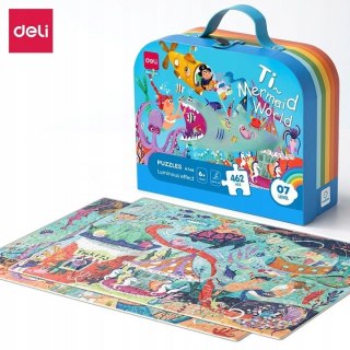 Puzzle w walizce, świecące w ciemności 462 el. Argo (EH748)
