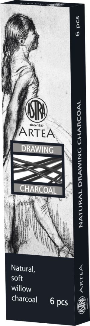 Węgiel rysunkowy Artea 6 szt Artea (323115003)