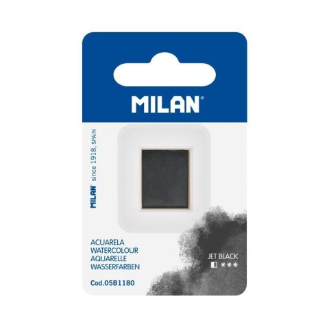 Farby akwarelowe czarny 1 kolor. Milan (05B1180)