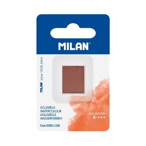 Farby akwarelowe lawa brunatna 1 kolor. Milan (05B1128)