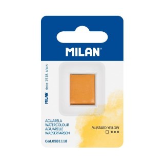 Farby akwarelowe musztardowy 1 kolor. Milan (05B1118)