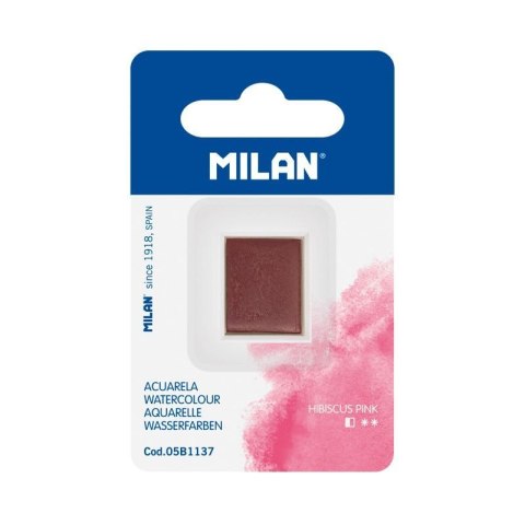 Farby akwarelowe róż hibiskusa 1 kolor. Milan (05B1137)
