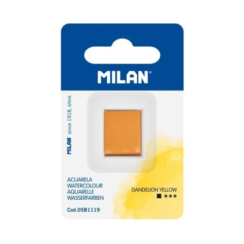 Farby akwarelowe żółty mniszek 1 kolor. Milan (05B1119)