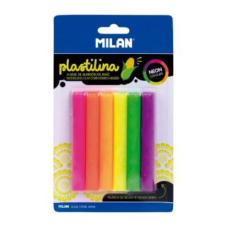Plastelina 6 kol. mix 11g Milan (914706N)
