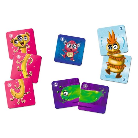 Gra pamięciowa Memos Classic & Plus, Cute Monsters Trefl (02273)