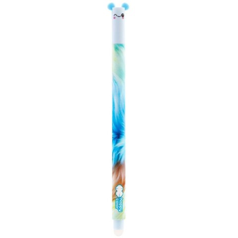 Długopis Uszatki Fluffy wkład niebieski 0,5mm Happy Color (HA 4120 01UF-3 KP40)