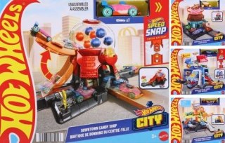 Garaż City komisariat policji Hot Wheels (JHL74)