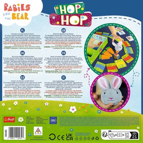 Gra edukacyjna Gra HOP HOP /Bobaski i Miś Trefl (02435)