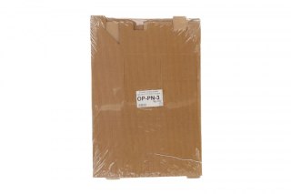 Opakowanie ozdobne na trzy butelki naturalne 5zt szara Paw (OP-PN-3)