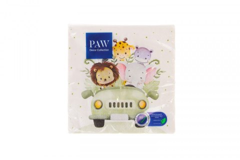 Serwetki Lunch mix papier [mm:] 330x330 Paw (SDL153900)