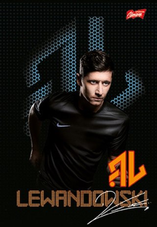 Zeszyt ROBERT LEWANDOWSKI Unipap