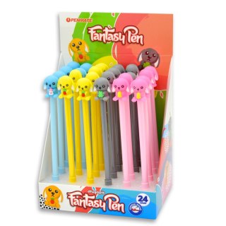 Długopis fantazyjny PIESEK KŁAPOUCH wkład niebieski 0,8mm Penmate (TT8516)