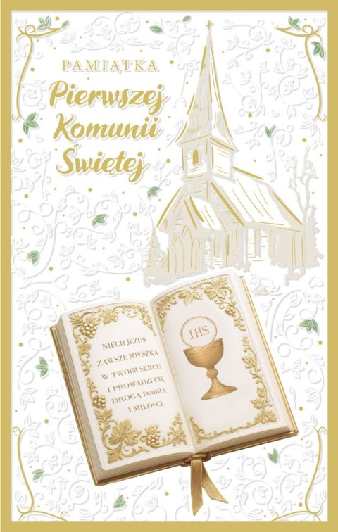 Kartka składana komunia Ab Card (AB+)
