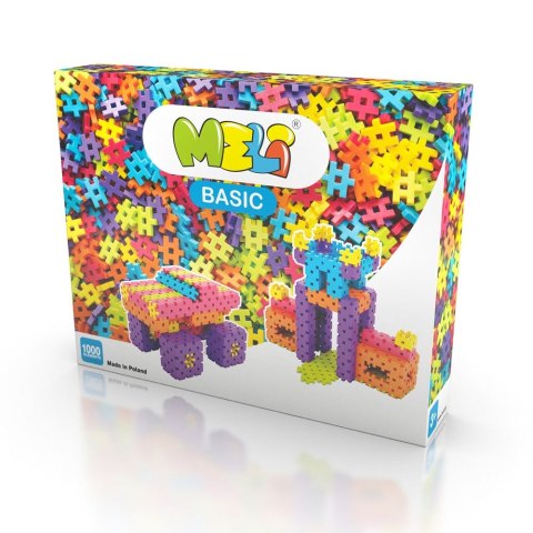 Klocki plastikowe Basic 1000 sztuk Meli (50015)