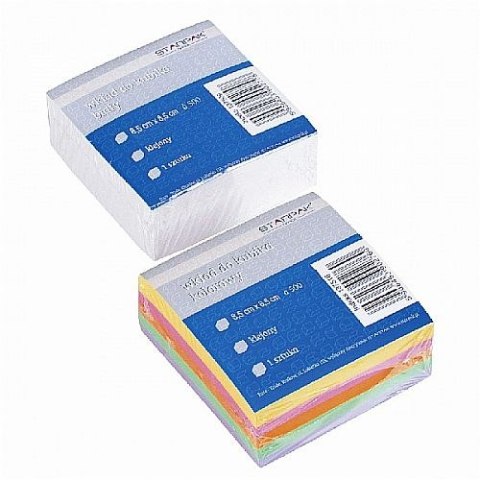 Kostka papierowa Office różne [mm:] 85x85 Starpak (130631)