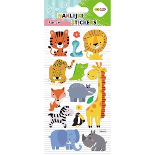 Naklejka (nalepka) 3D FANCY Wild Animals Happy Color (HA 4242 9021-KA01)