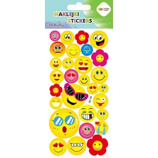 Naklejka (nalepka) Funny Emoticon Happy Color (HA 4241 9522-KU01)