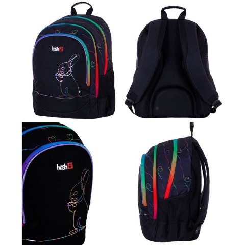 Plecak HASH RAINBOW BUNNY, Astra (502023106)
