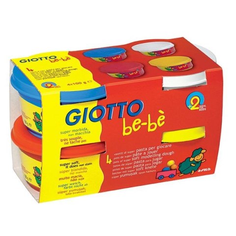 Ciastolina 4 kol. bebe 400g Giotto (464901)