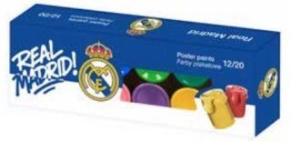 Farby plakatowe REAL MADRID kolor: mix 20ml 12 kolor. (nd) (302026002)