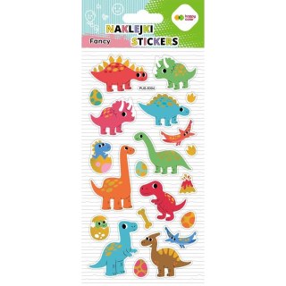 Naklejka (nalepka) 3D FANCY Dino friends Happy Color (HA 4242 9021-KD01)