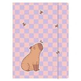 Teczka kartonowa na gumkę Chill Capybara A4 mix Unipap
