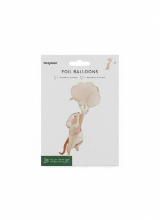 Balon foliowy 44x104 cm, Myszka z balonami Partydeco (FB408)