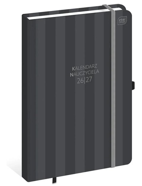 Kalendarz nauczyciela książkowy (terminarz) STRIPES B5 Interdruk