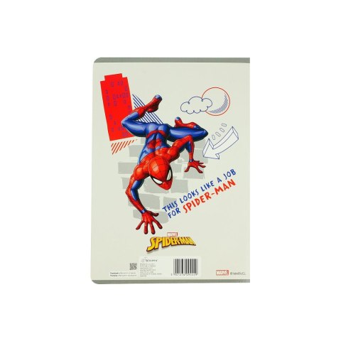 Zeszyt A5 Spider Man 32k. krata Beniamin (6094449)
