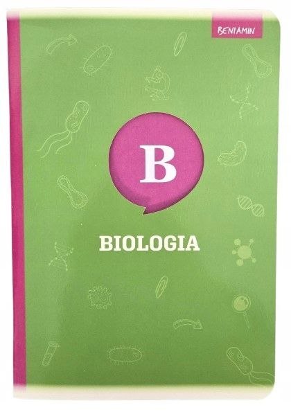 Zeszyt A5 biologia 58k. krata Beniamin (4764)