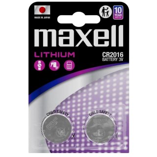 Baterie 2/bl CR2016 Maxell