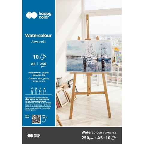 Blok artystyczny do rysunku artystycznego Happy Color (HA 3725 1520-AK10)