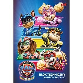 Blok techniczny Psi Patrol blok techniczny St.Majewski
