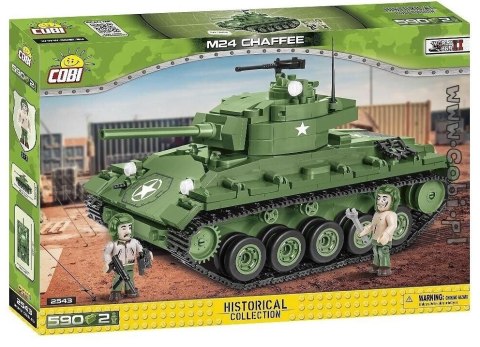 Klocki plastikowe HC WWII M24 Chaffee Cobi (2543)