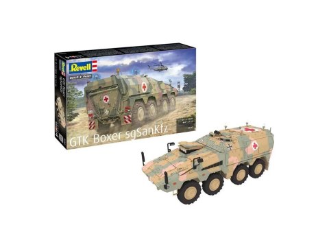 Model do sklejania pojazd GTK BOXER SGSAN KFZ Revell (03362)