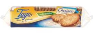 Ciastka tago owsiane z sezamem 185 g