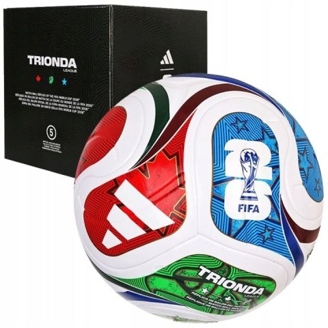 Piłka nożna TRIONDA League Box World Cup Adidas (JD8045)