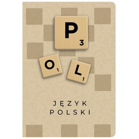 Zeszyt polski scrabble Beniamin