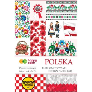Blok artystyczny Happy Color (HA 3808 2030-PL2)