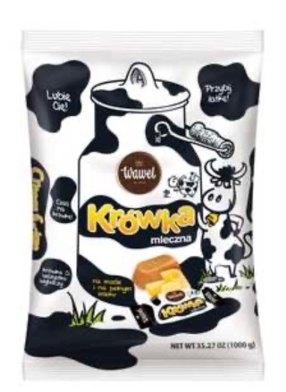 Cukierki Krówka Mleczna 1 kg Wawel