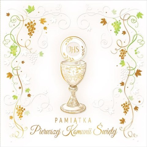 Kartka składana Komunia kw Ab Card (KW LUX)