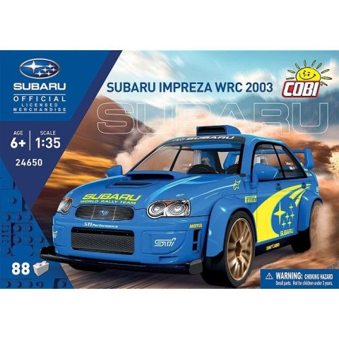 Klocki konstrukcyjne Subaru Impreza WRC 2003 88 el. Cobi (24650)