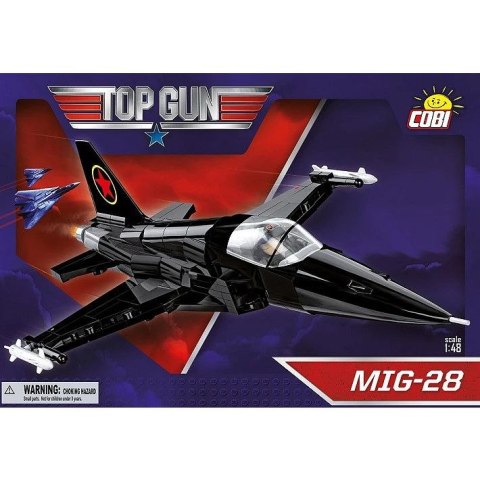 Klocki konstrukcyjne Top Gun samolot Mig-28 323 el. Cobi (2735)
