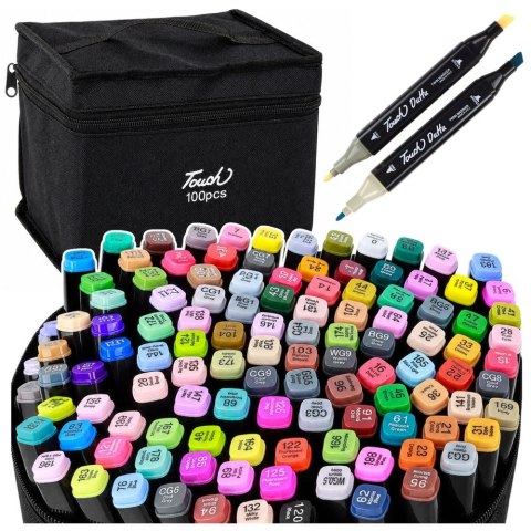 Marker specjalistyczny Touch 100 szt. w torbie wkład mix Lean (30697)